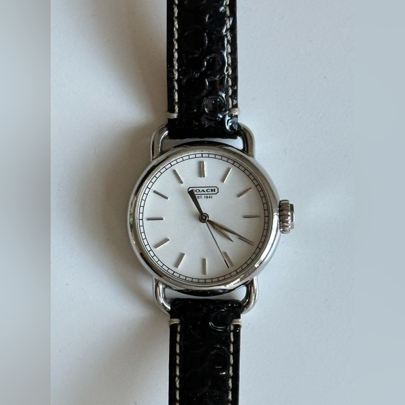 Coach Patent Leather Watch - Picture 2 of 4